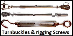 turnbuckles & rigging screws